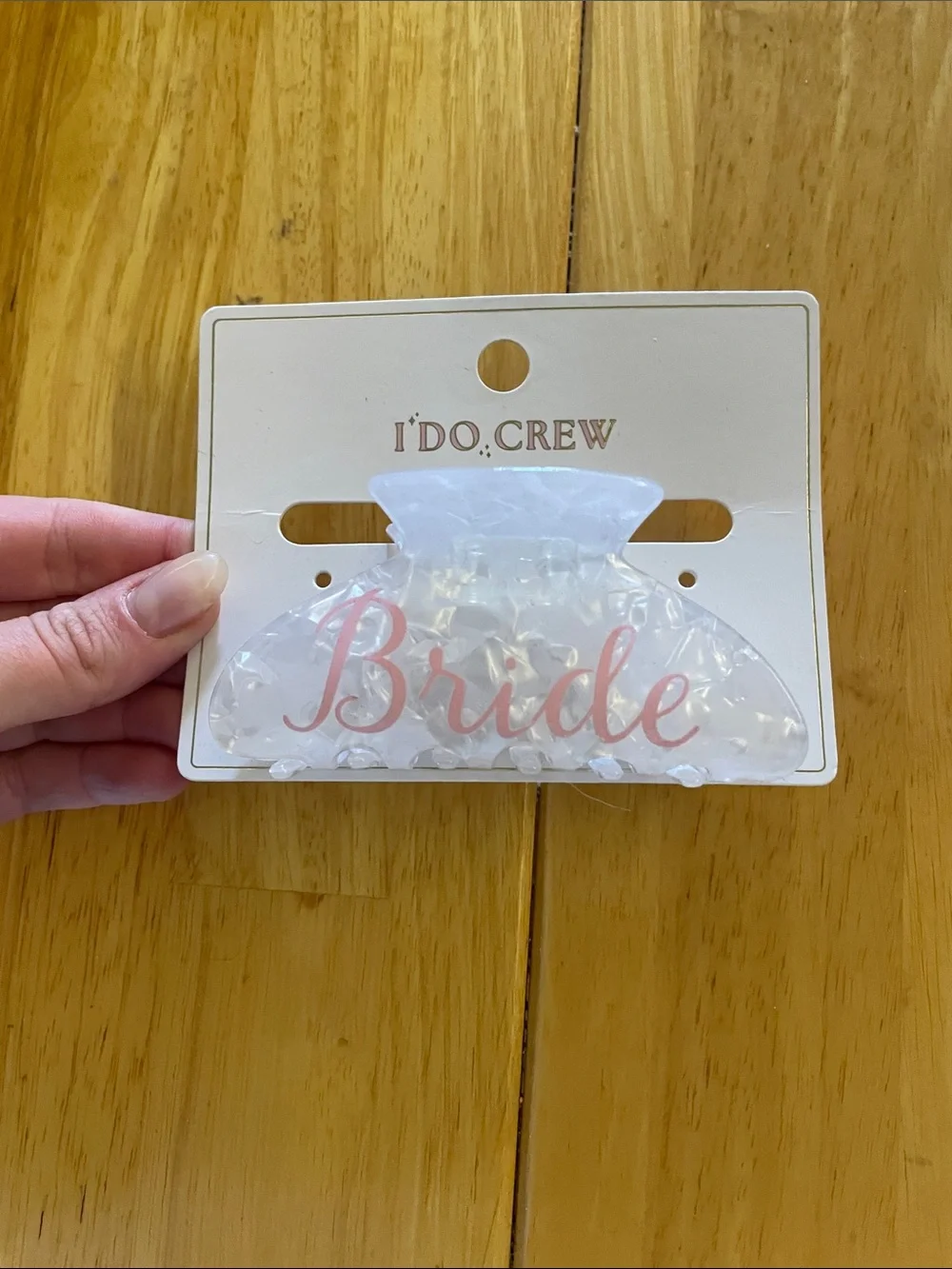 I DO CREW 'Bride' Set